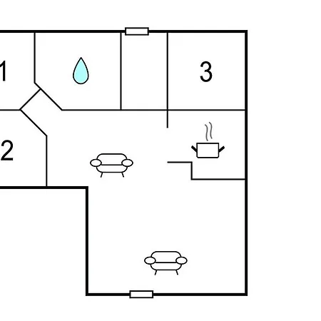 Three-bedroom In Hurup Thy Ferienhaus Sindrup